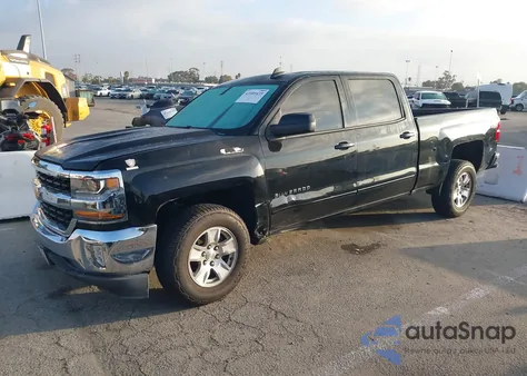 2018 Chevrolet Silverado 1500 1Lt z USA, uszkodzony, nr VIN 3GCPCREC5JG386053